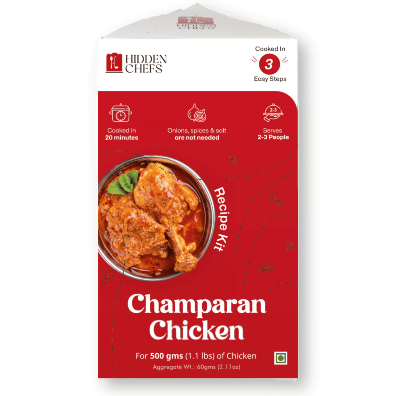 Hidden Chefs Champaran Chicken Recipe Kit