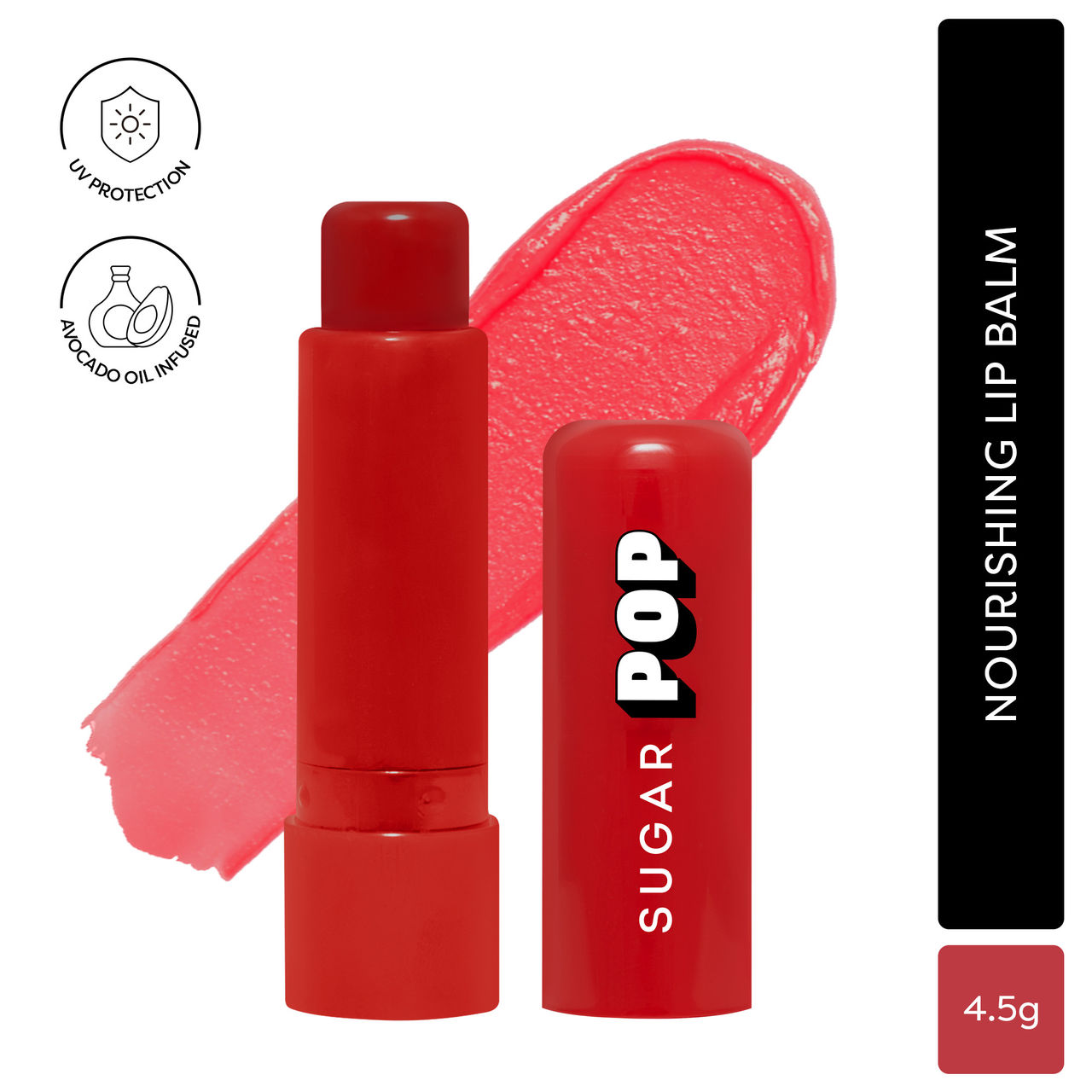 SUGAR POP Nourishing Uv Protection Hydrating Lip Balm Cherry 02
