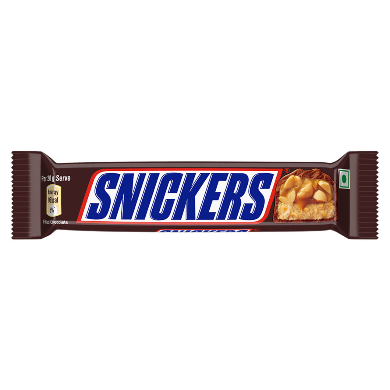 Snickers Peanut Filled Chocolate Bar Loaded with Delicious Roasted Peanuts
