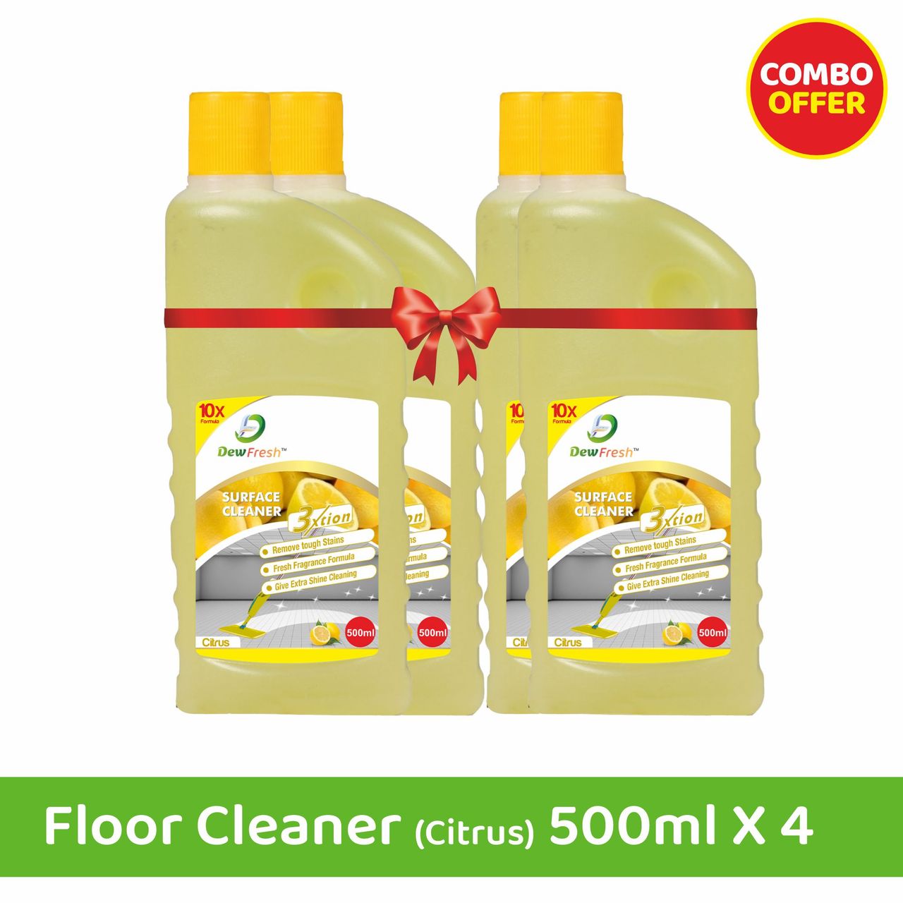 Dew Fresh Floor Cleaner Citrus 1 l Combo