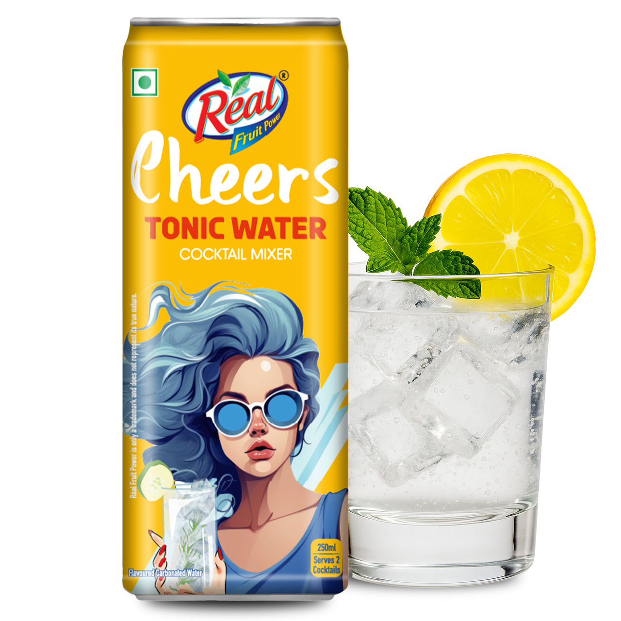 Real Cheers Tonic Water - Cocktail Mixer
