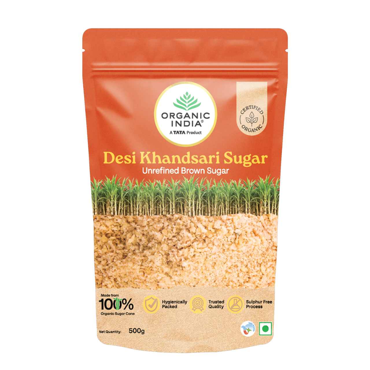 Organic India Khandsari Sugar Pouch