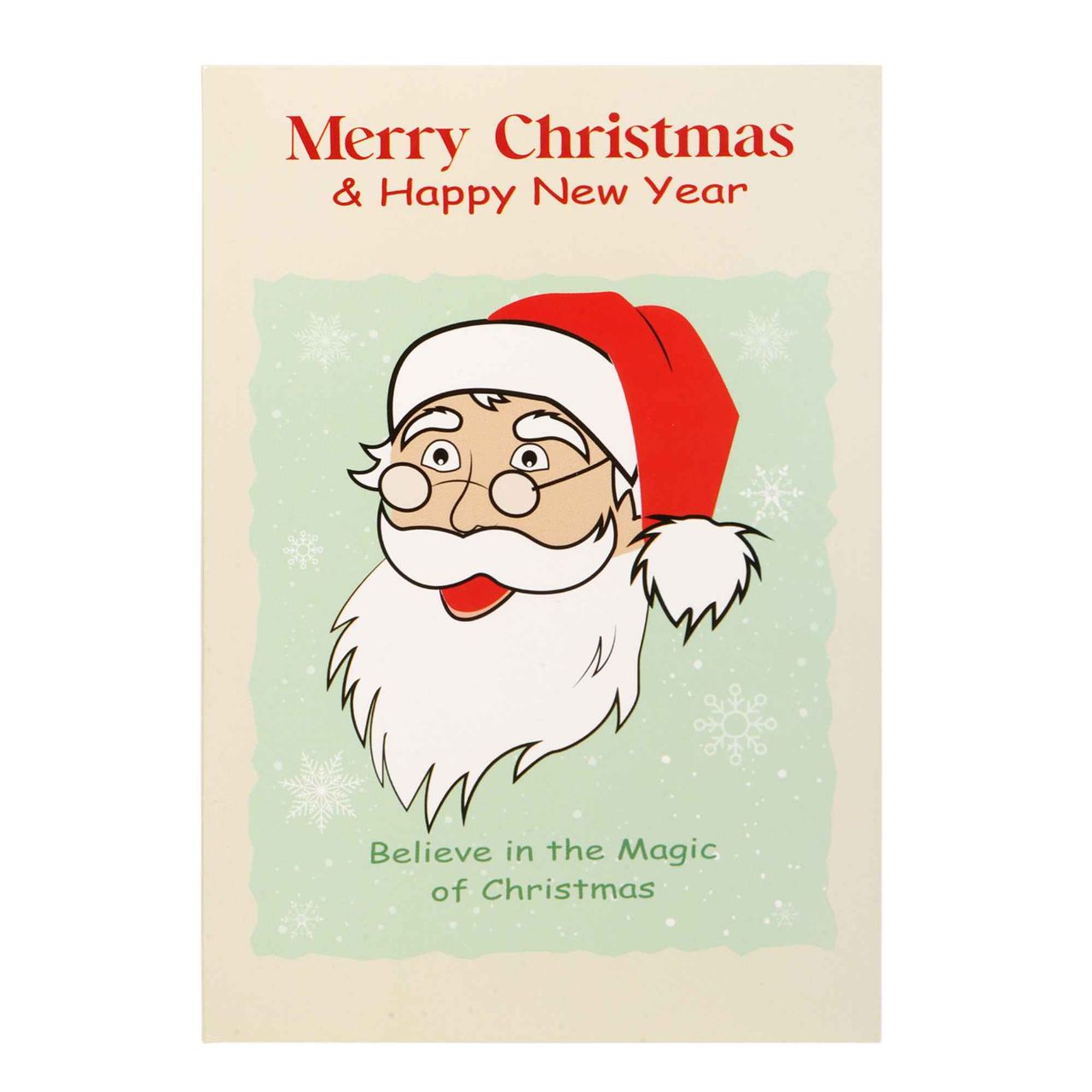 Quace Santa Magic Christmas Greeting Card