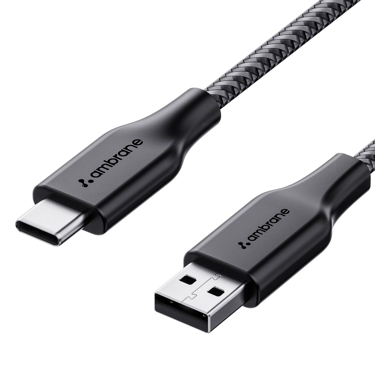 Ambrane RCT15A USB Type C 1.5 mtr Cable - Braided Design | Fast Charging