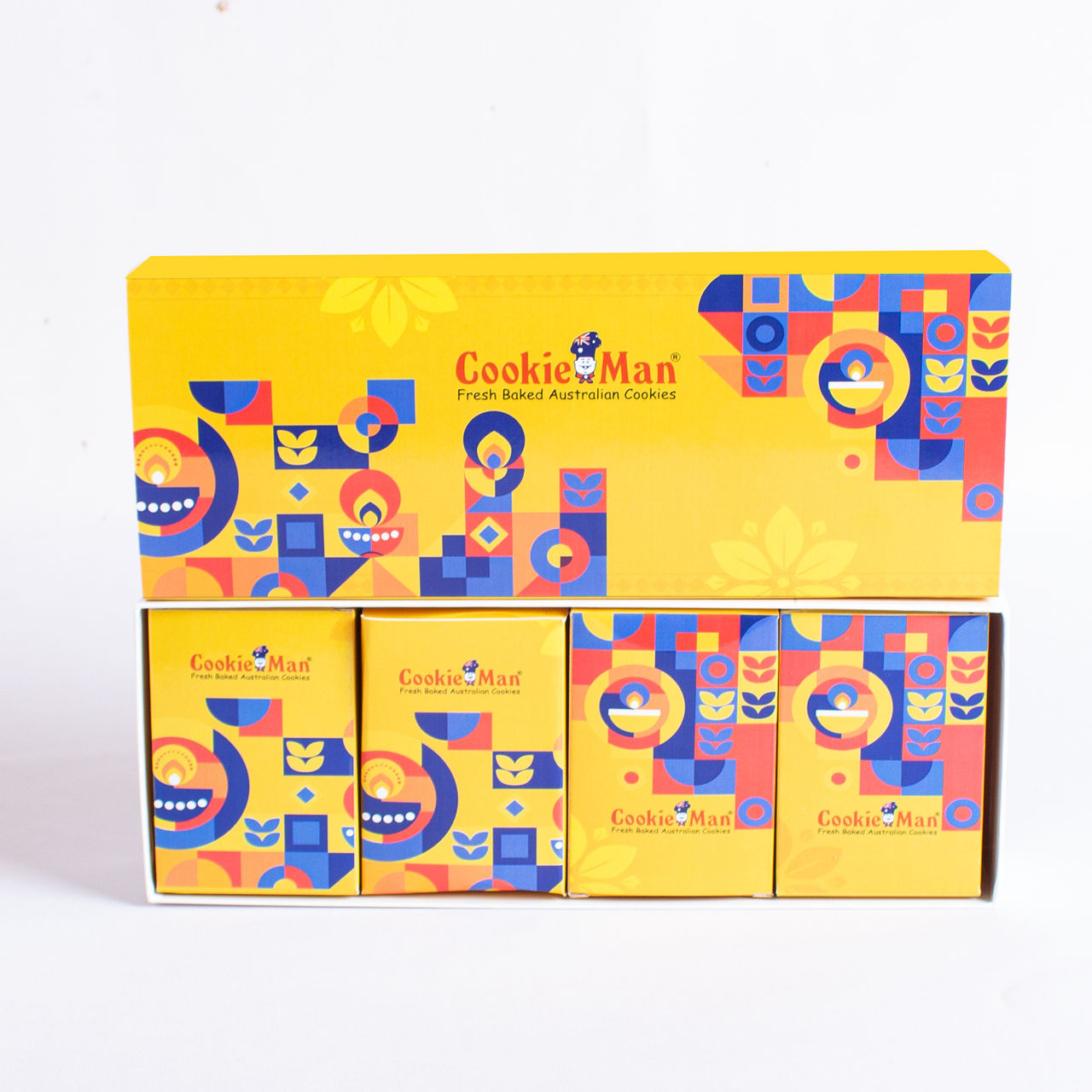 Cookieman Raksha Bandhan Cookies And Chocolate Gift Box Hamper