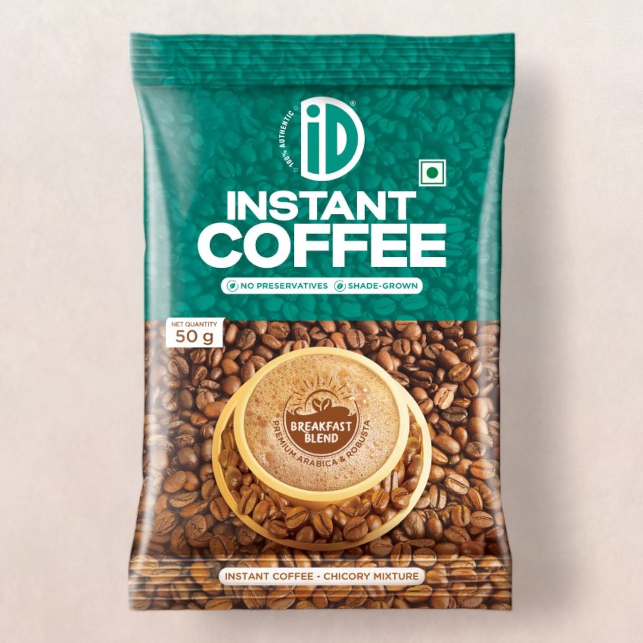 iD Chicory Medium Roast Instant Coffee