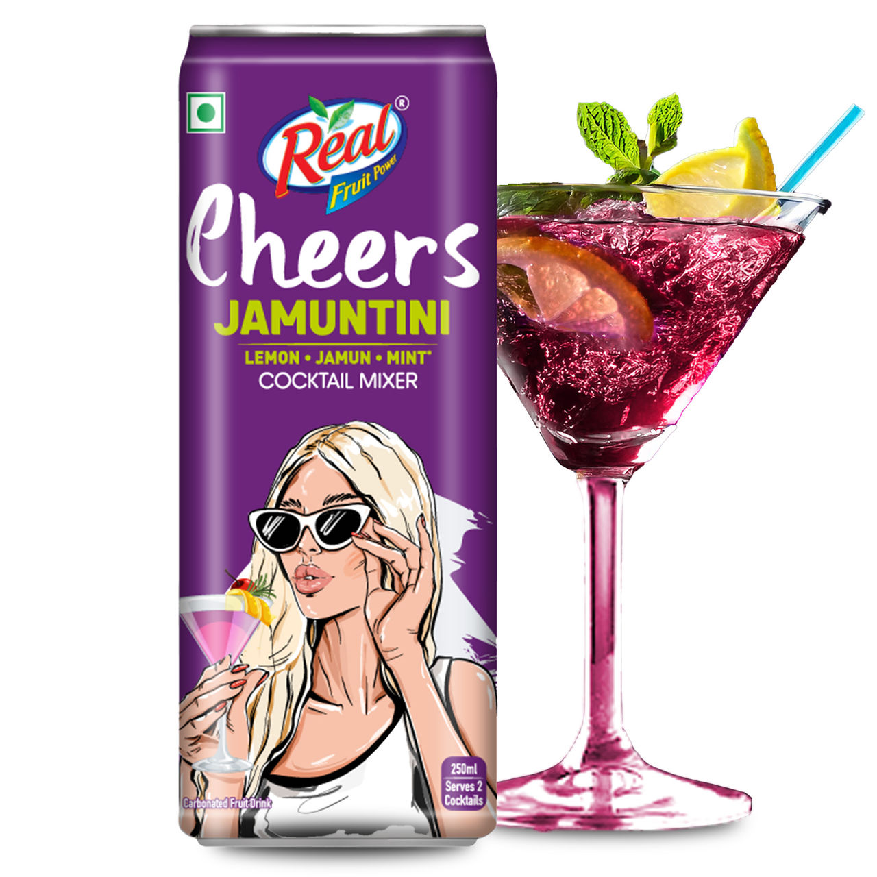 Real Cheers Jamuntini - Cocktail Mixer