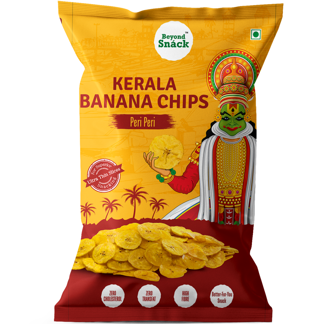 Beyond Snack Kerala Banana Chips - Peri Peri (Spicy)