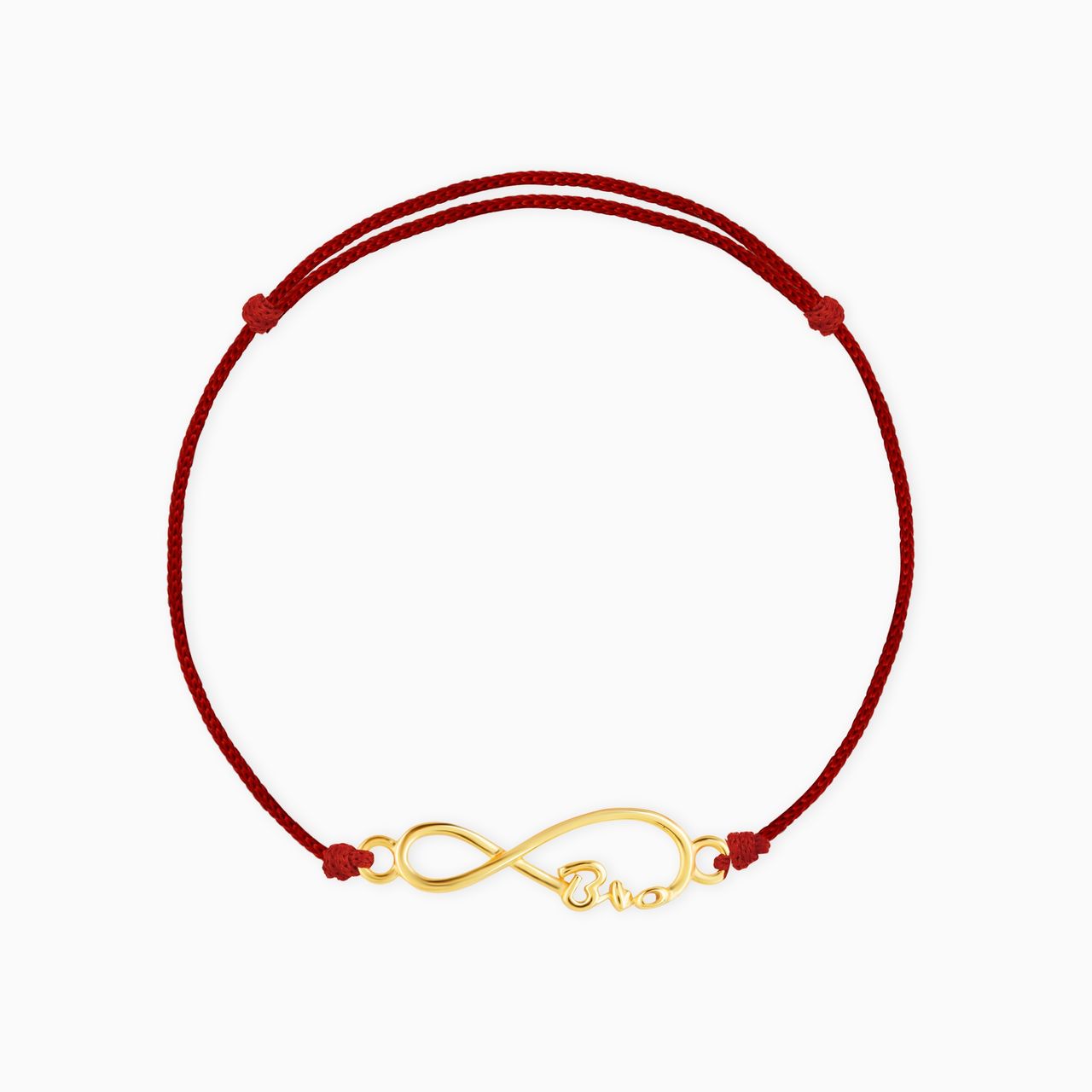 GIVA Gold Infinity Bro Rakhi - Modern and Trendy