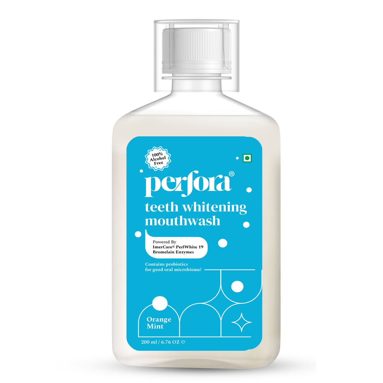 Perfora Teeth Whitening Mouthwash (Orange Mint)