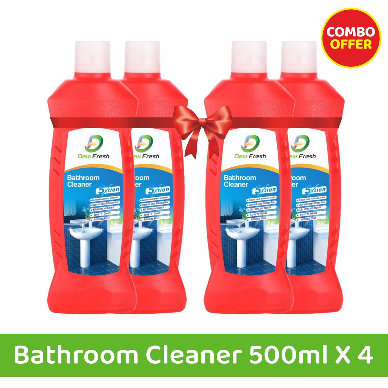Dew Fresh Bathroom Cleaner 1 l Combo