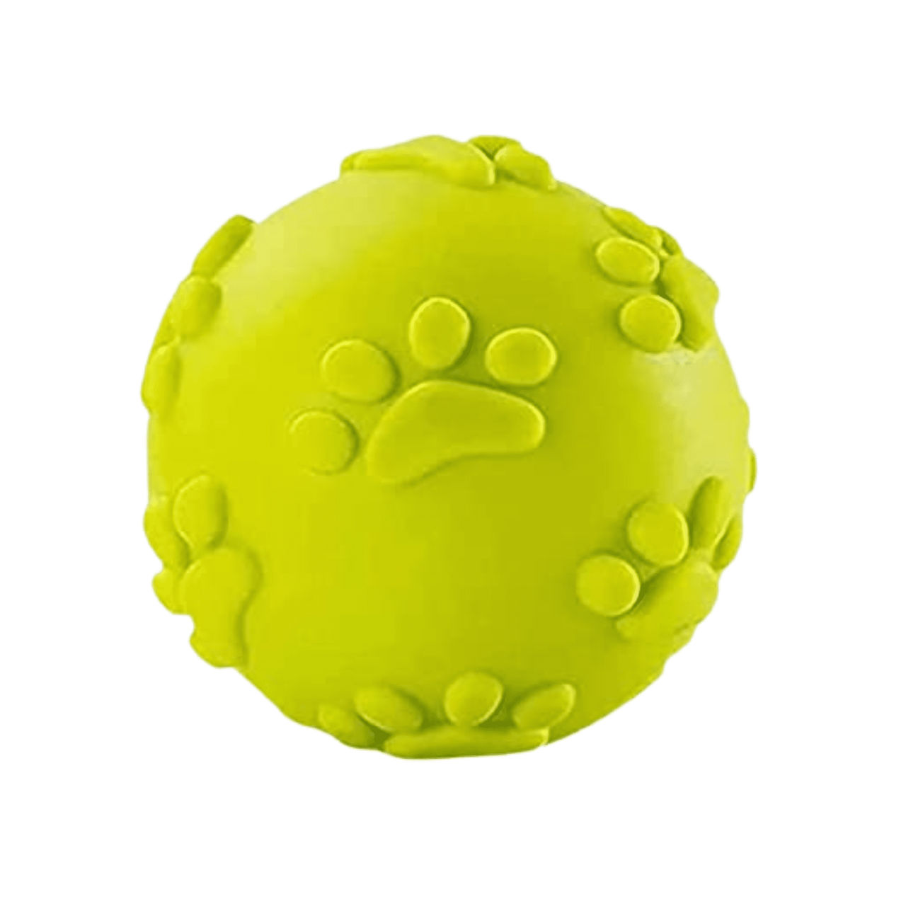 Foodie Puppies Latex Rubber Squeaky Chew Ball Toy - Claw Ball (6.5Cm) For Small Dogs & Puppies