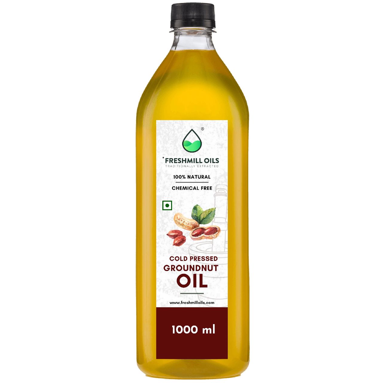 FreshMill oils Cold Pressed Groundnut Oil