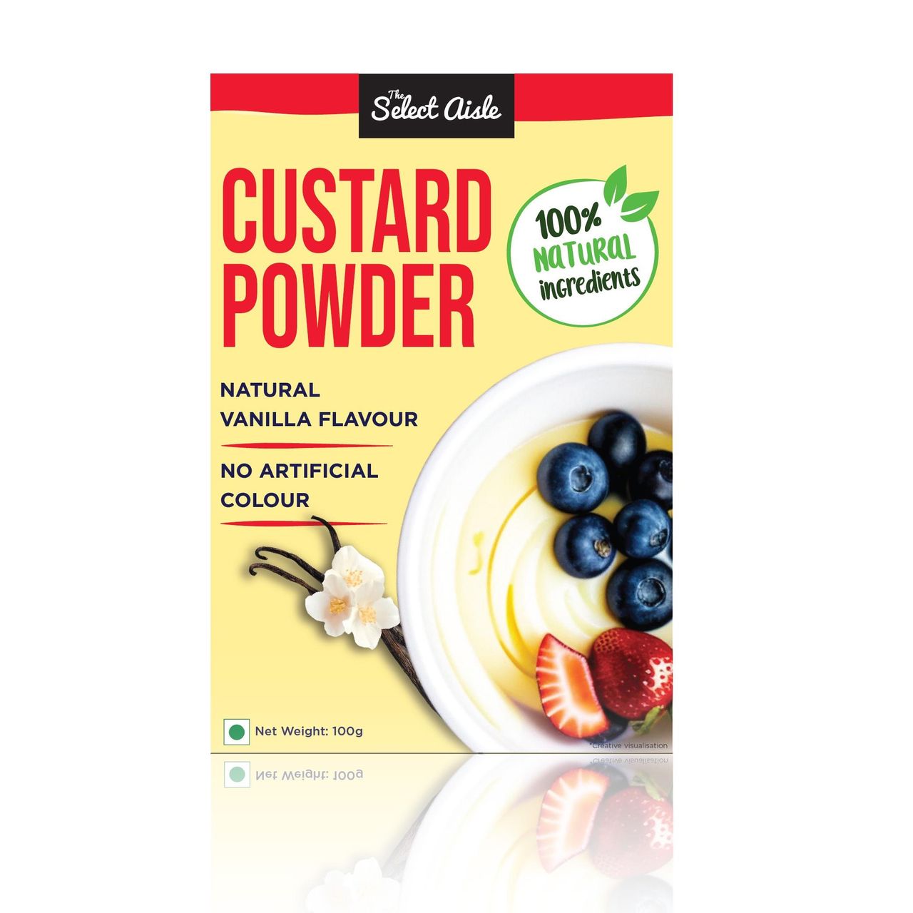 The Select Aisle 100% Natural Vanilla Custard Powder