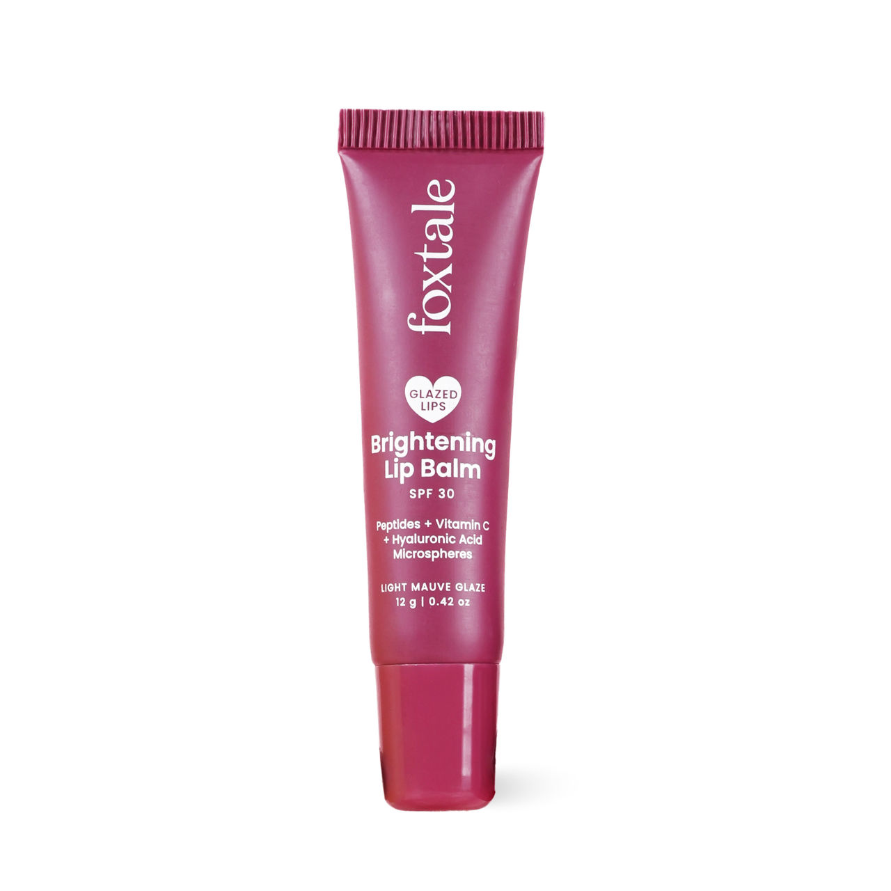 Foxtale SPF 30 Brightening Lip Balm with Peptitdes (Light Mauve)