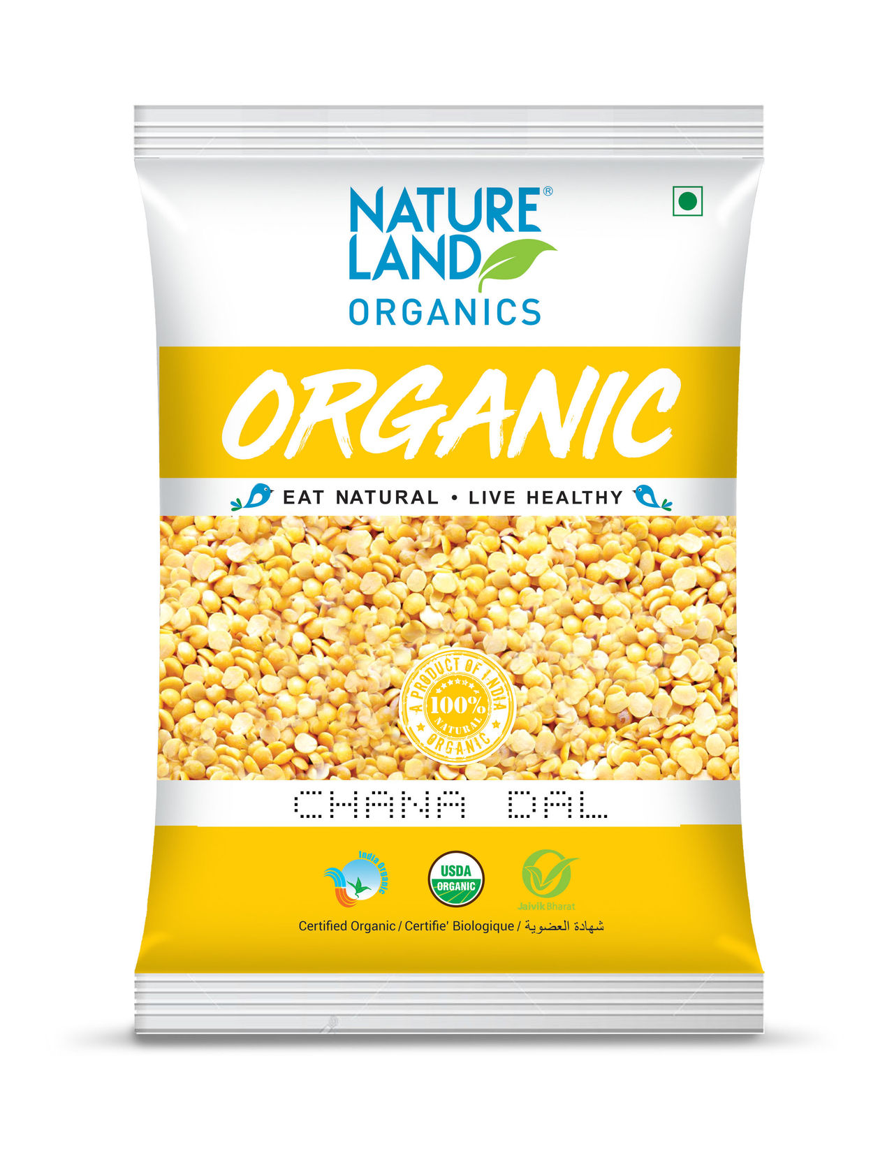 Natureland Organics Chana Dal