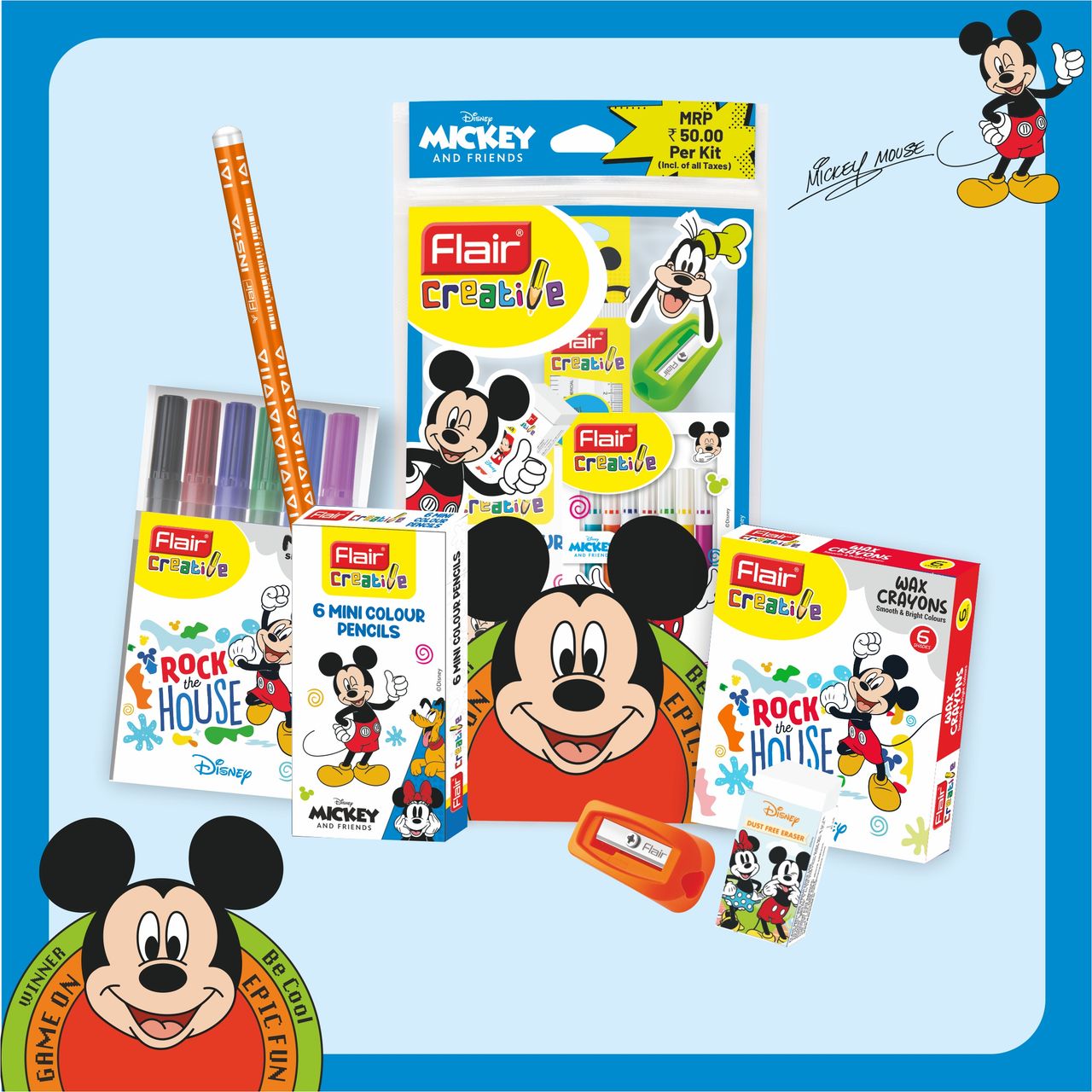 Flair Creative Disney Micky Mouse Kit 50
