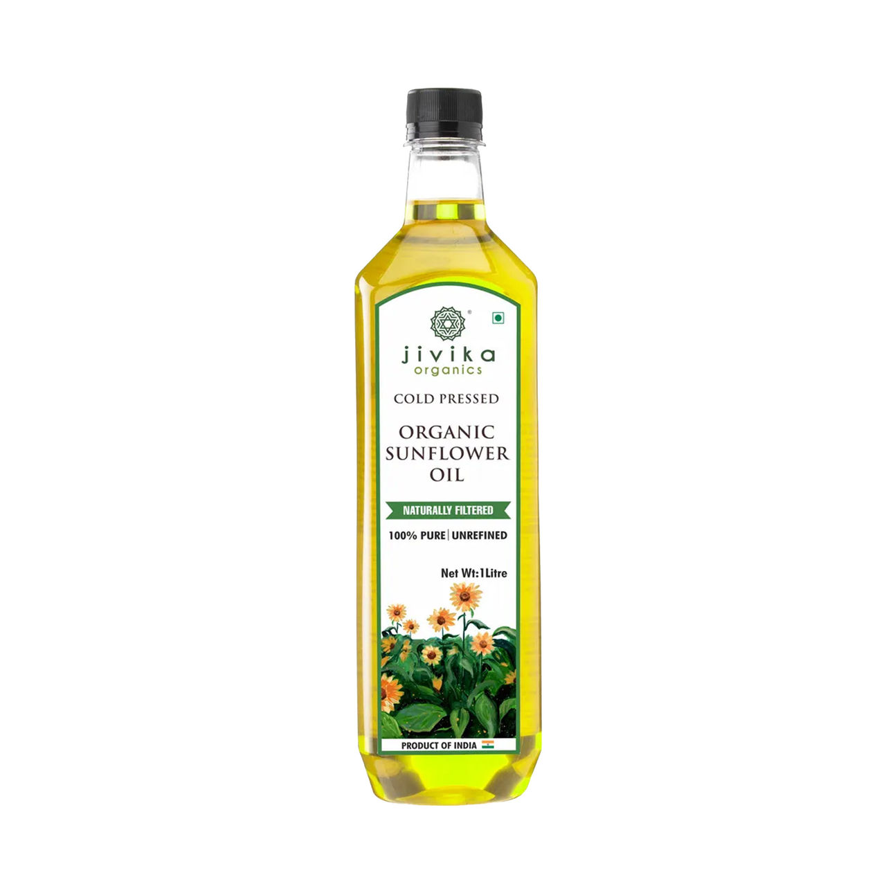 Jivika Cold Pressed Sunflower Cooking Oil