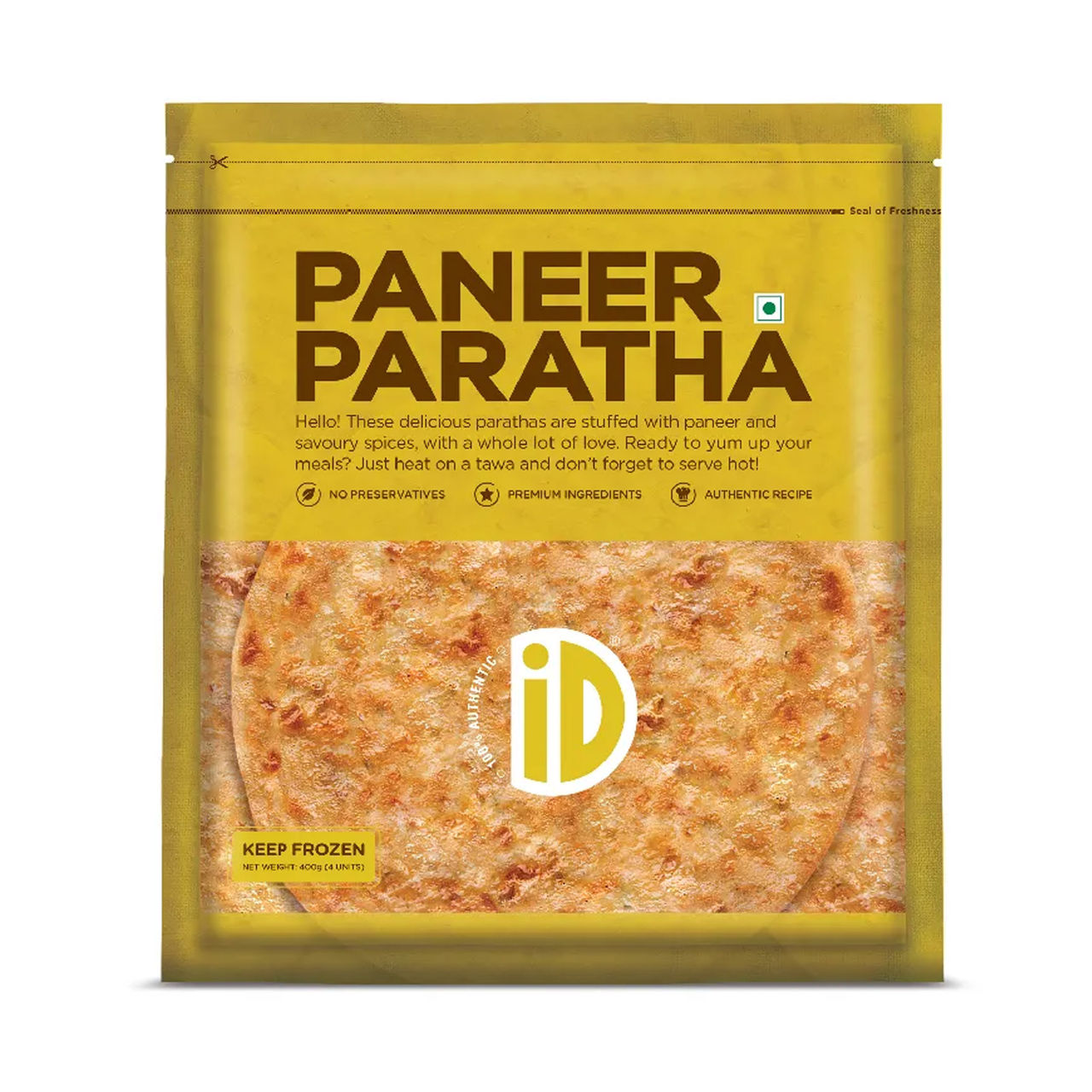 iD Paneer Paratha