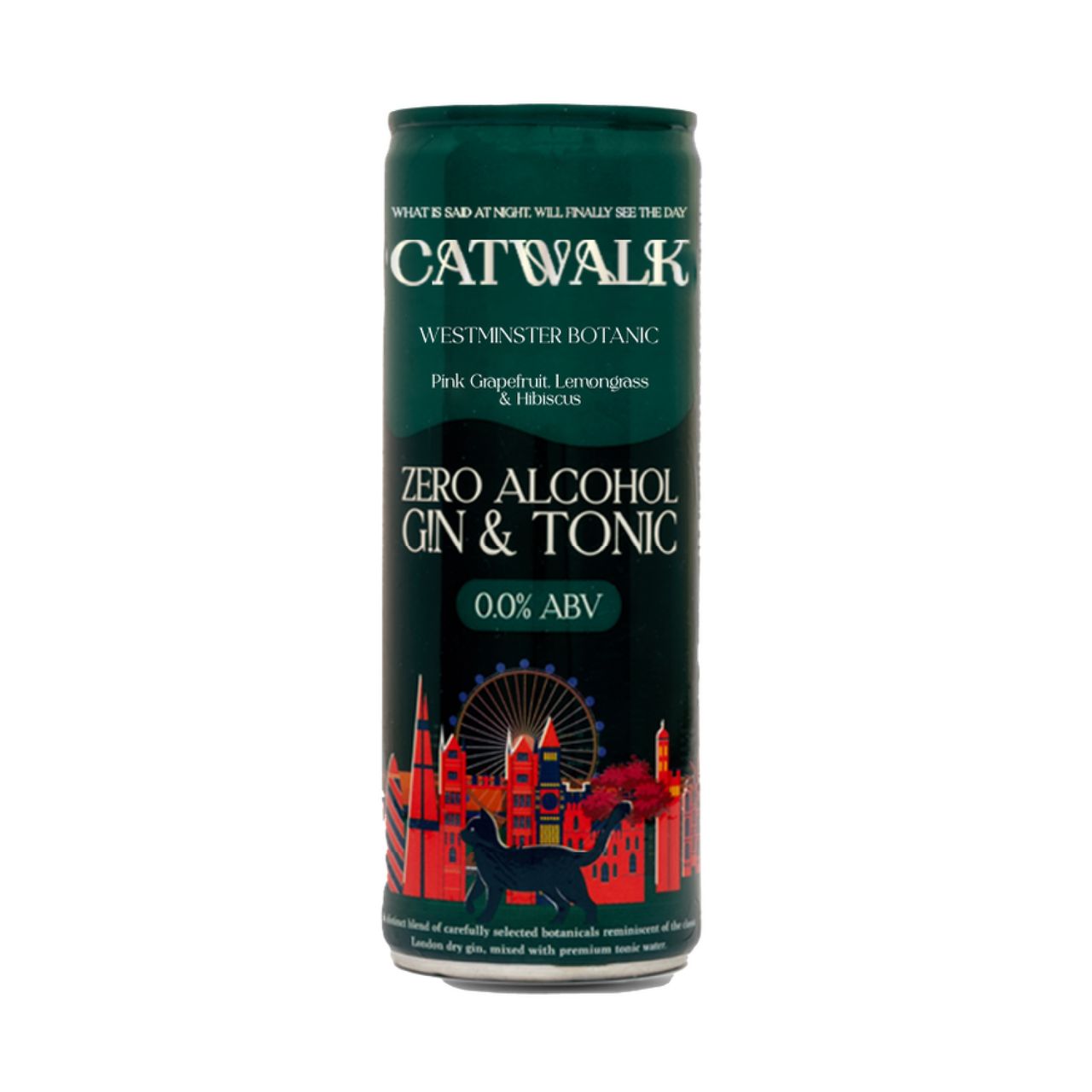 Catwalk Westminster Botanic Gin Tonic Water