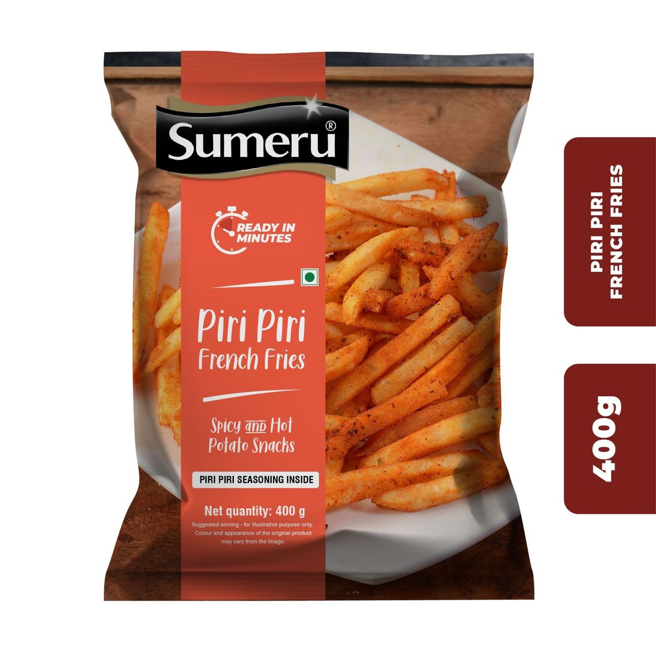 Sumeru Masala Fries Prir Piri