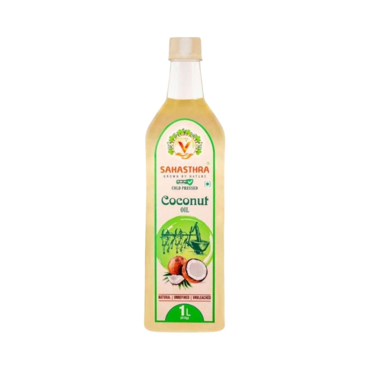 Sahasthra Cold Pressed Coconut Oil | Bottle