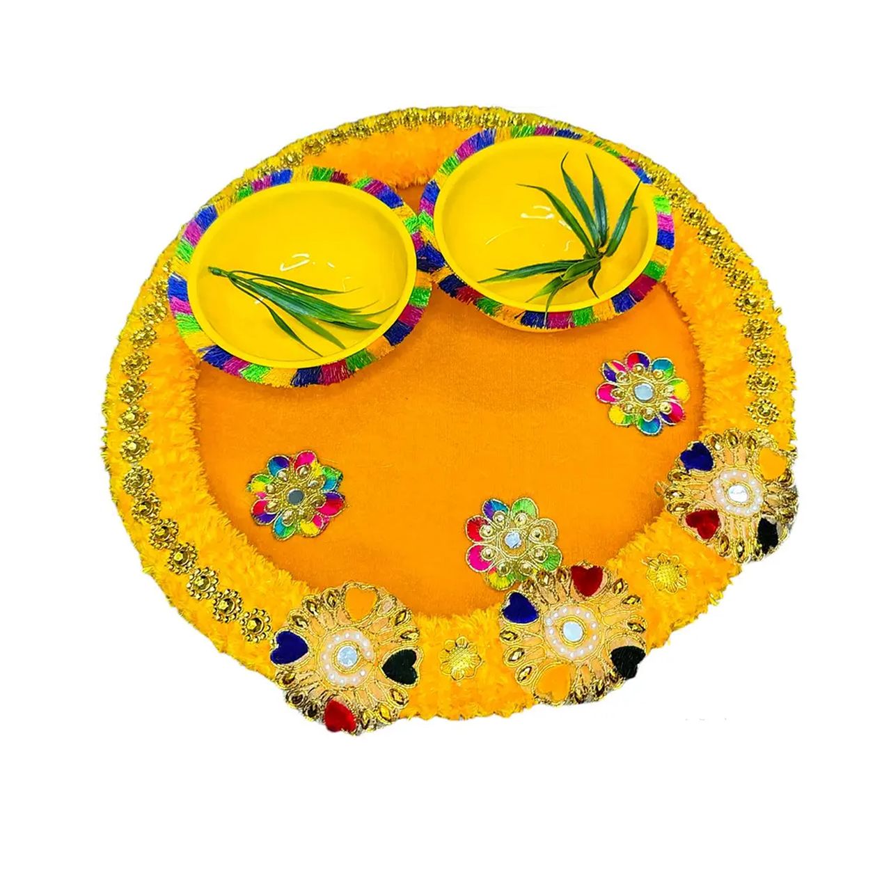 Divine Vibes Haldi Thali