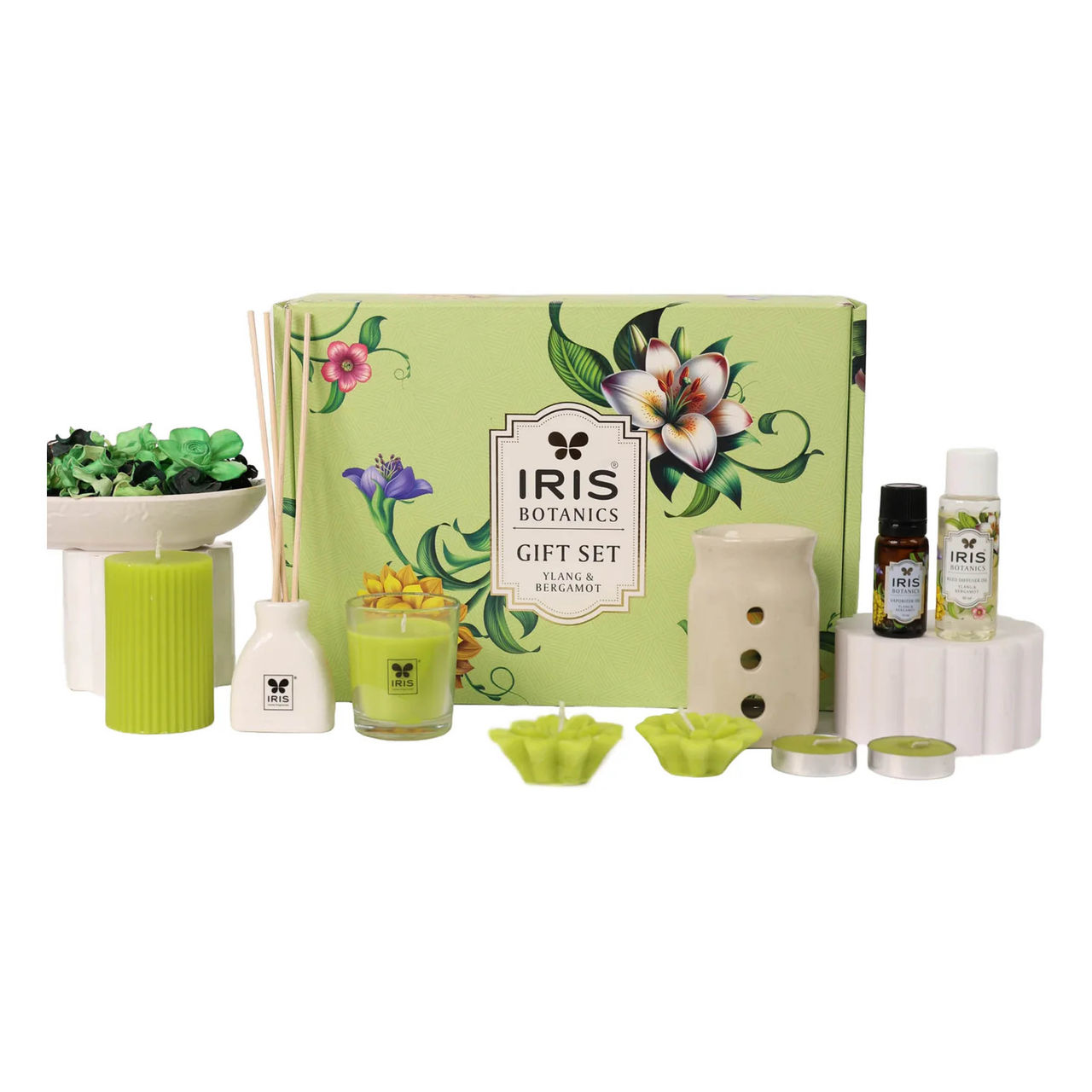 Iris Botanics Gift set Fragrance Ylang Ylang and Bergamot