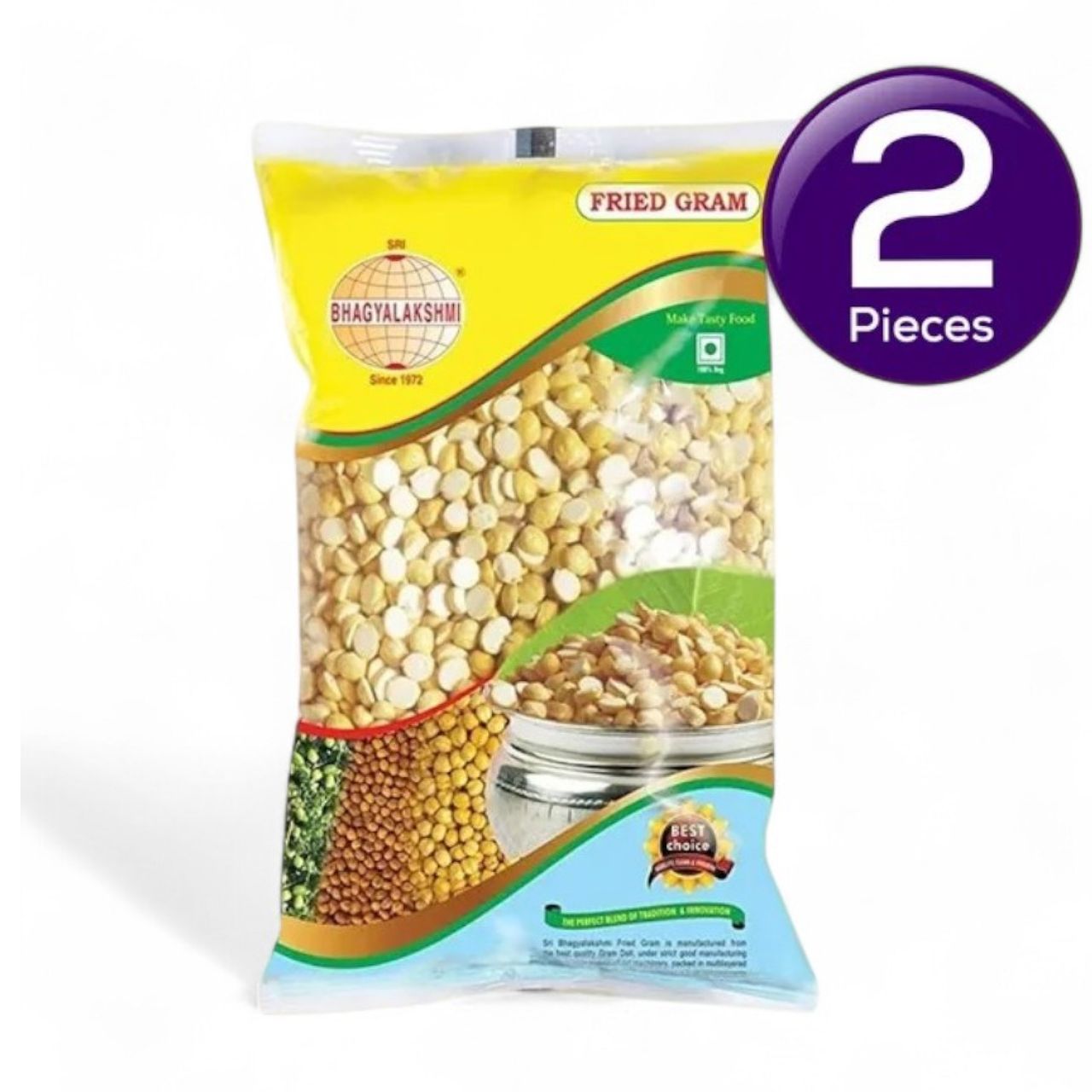 Sri Bhagyalakshmi Fried Gram 500 g Combo