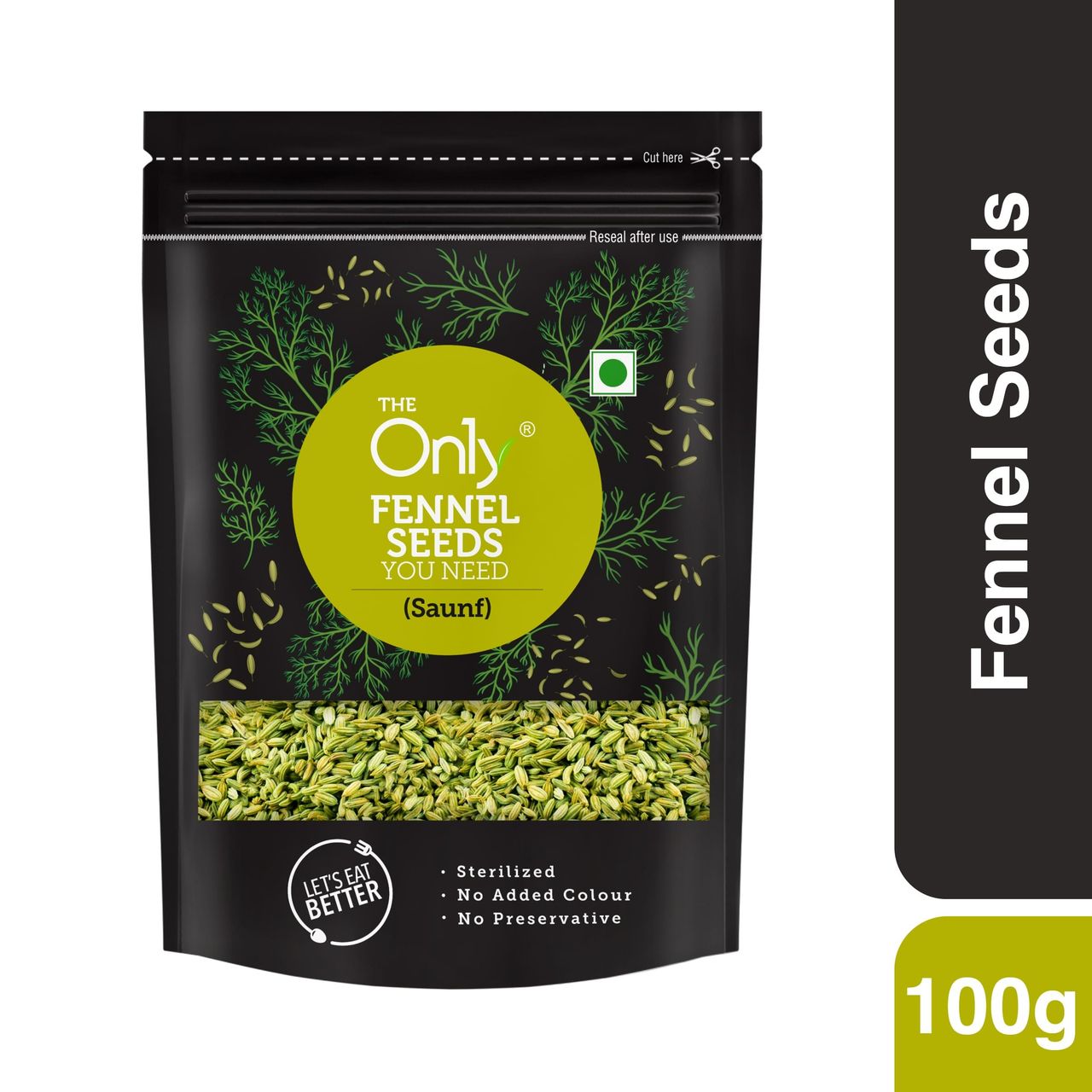 On1y Fennel Seeds ( Saunf )