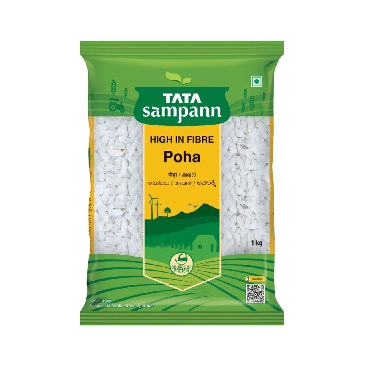Tata Sampann High in Fibre Poha