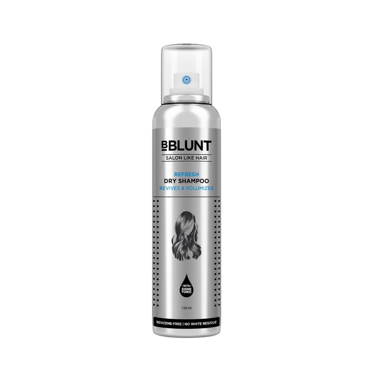 Bblunt Refresh Dry Shampoo To Instantly Refresh & Add Volume Benzene-Free No Residue