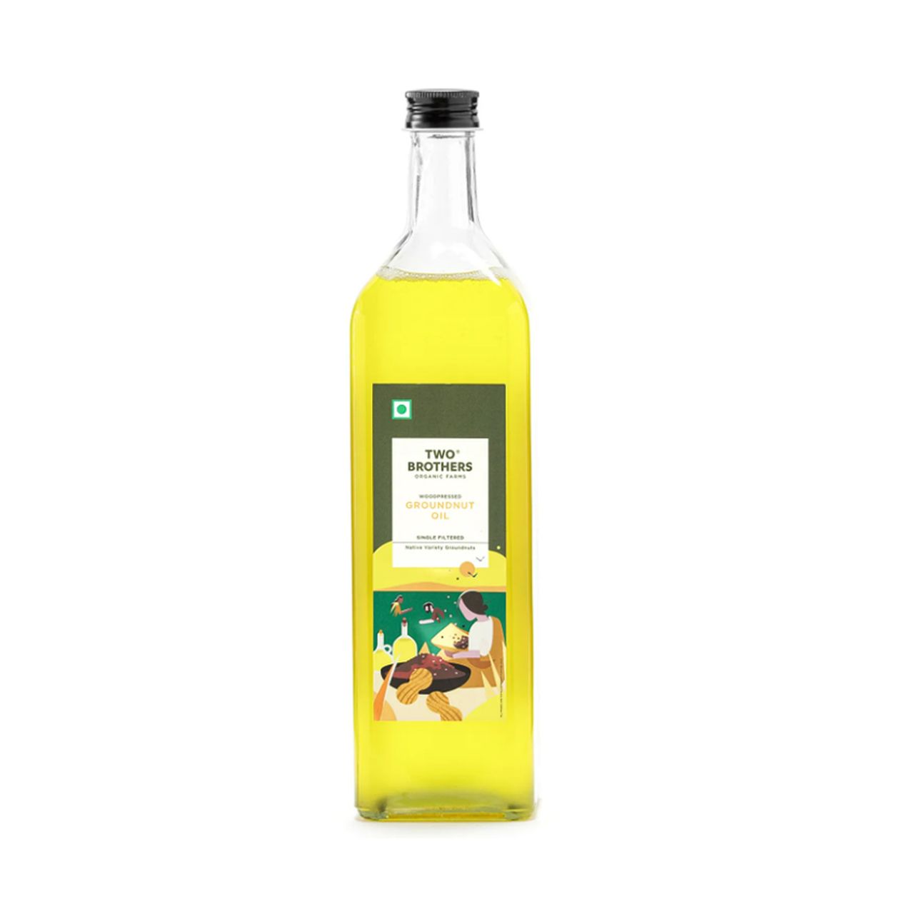 Two Brothers Peanut Oil Wood-Pressed Single-Filtered Glass | Bottle