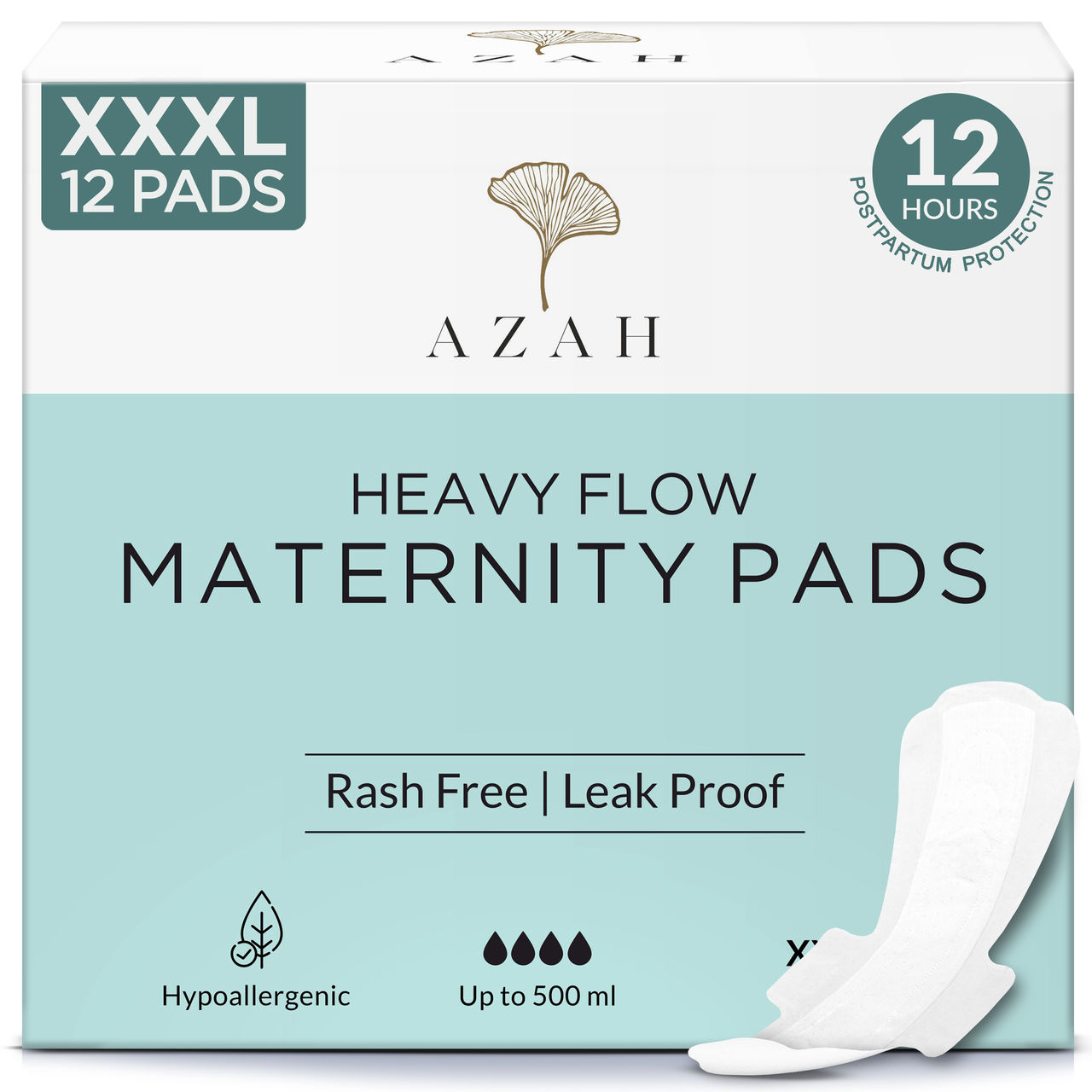Azah Heavy Flow XXXL Maternity Pads