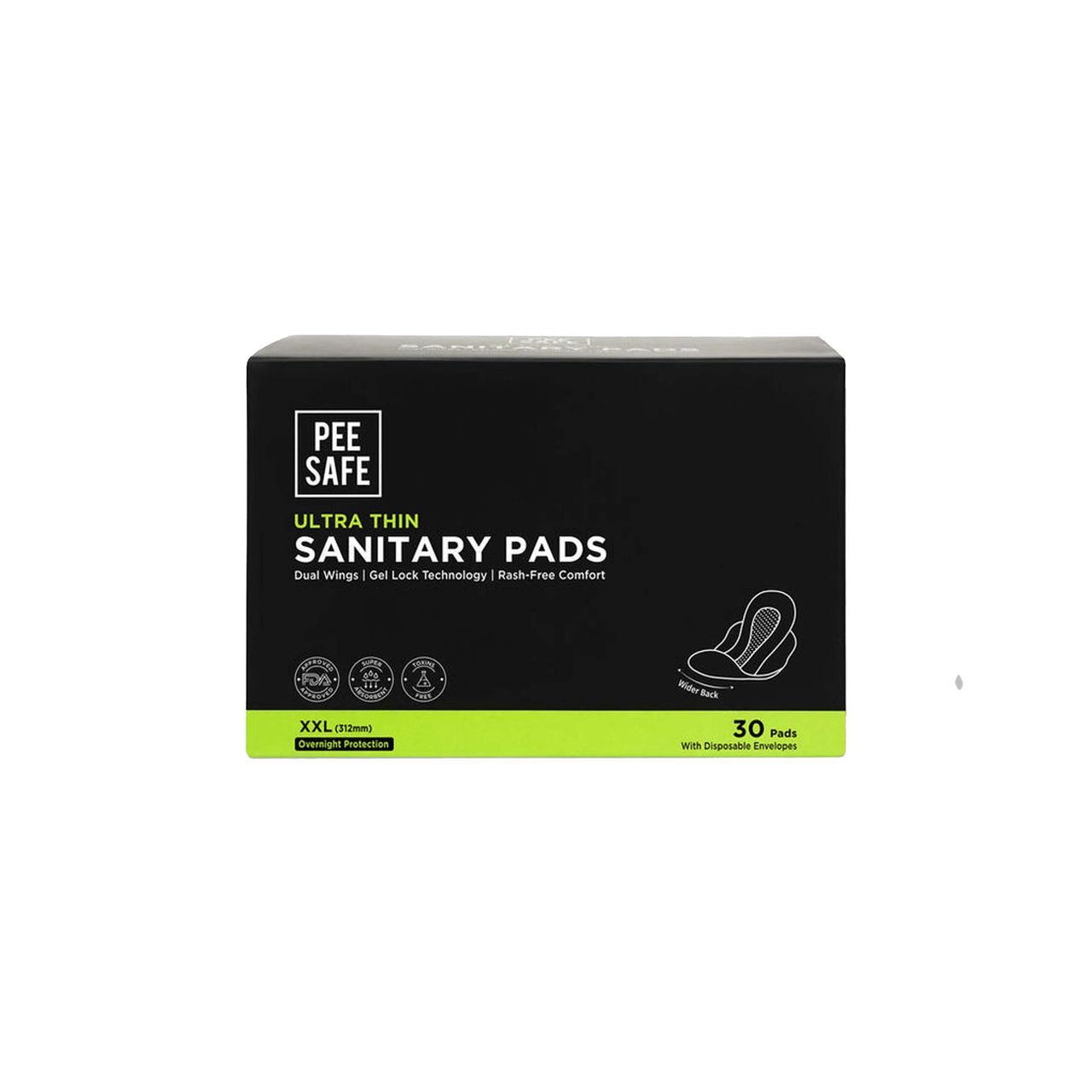 Pee Safe Ultra Thin XXL Sanitary Pads