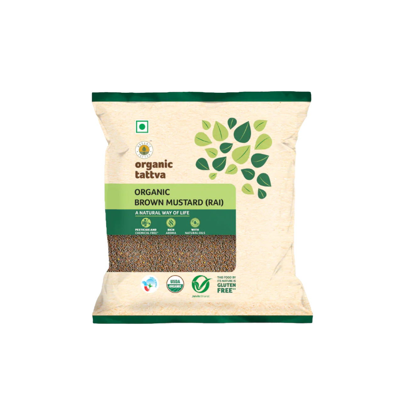 Organic Tattva Brown Mustard (Rai)