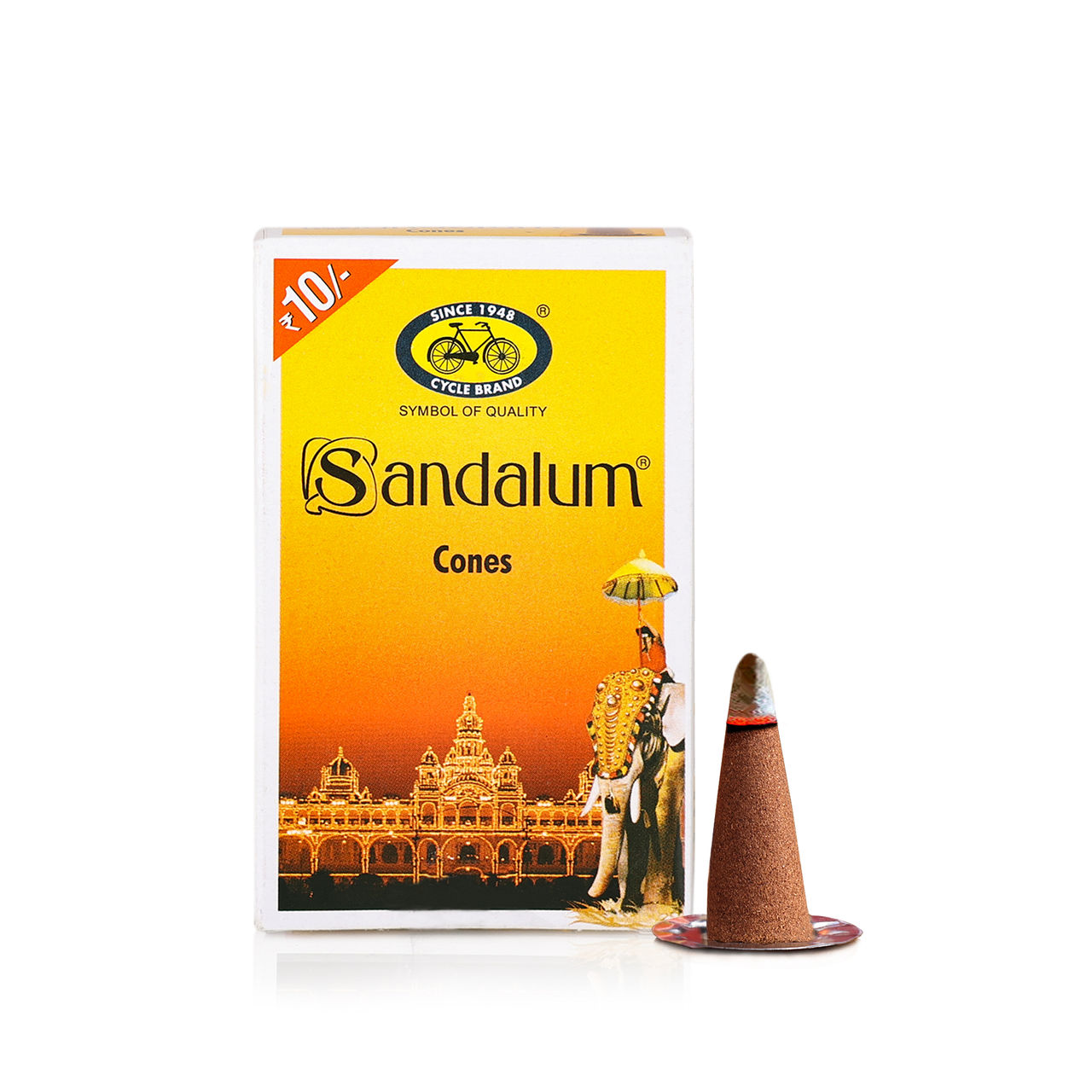 Cycle Sandalum Bambooless Incense Cones | Charcoal-Free