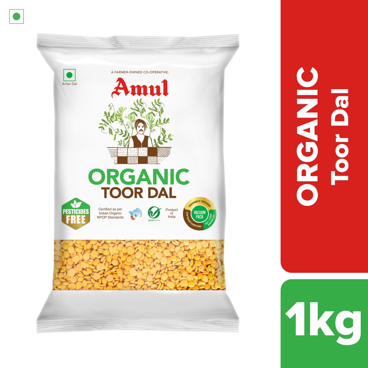 Amul Organic Toor Dal