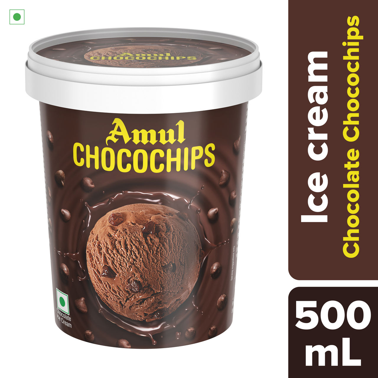 Amul Choco Chips Ice Cream Tub