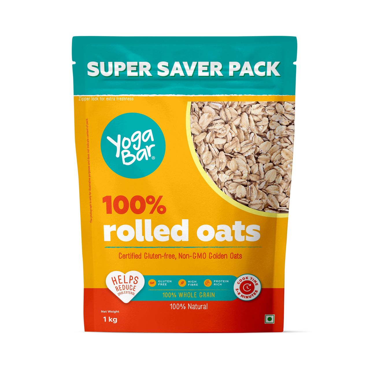 Yogabar Rolled Oats (Pouch)