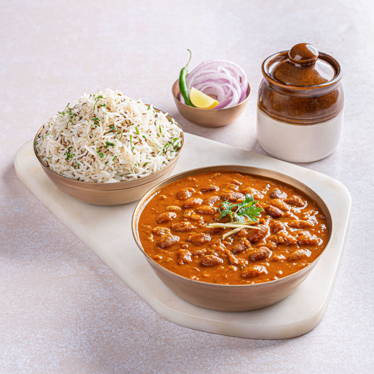 Rajma Masala & Rice      