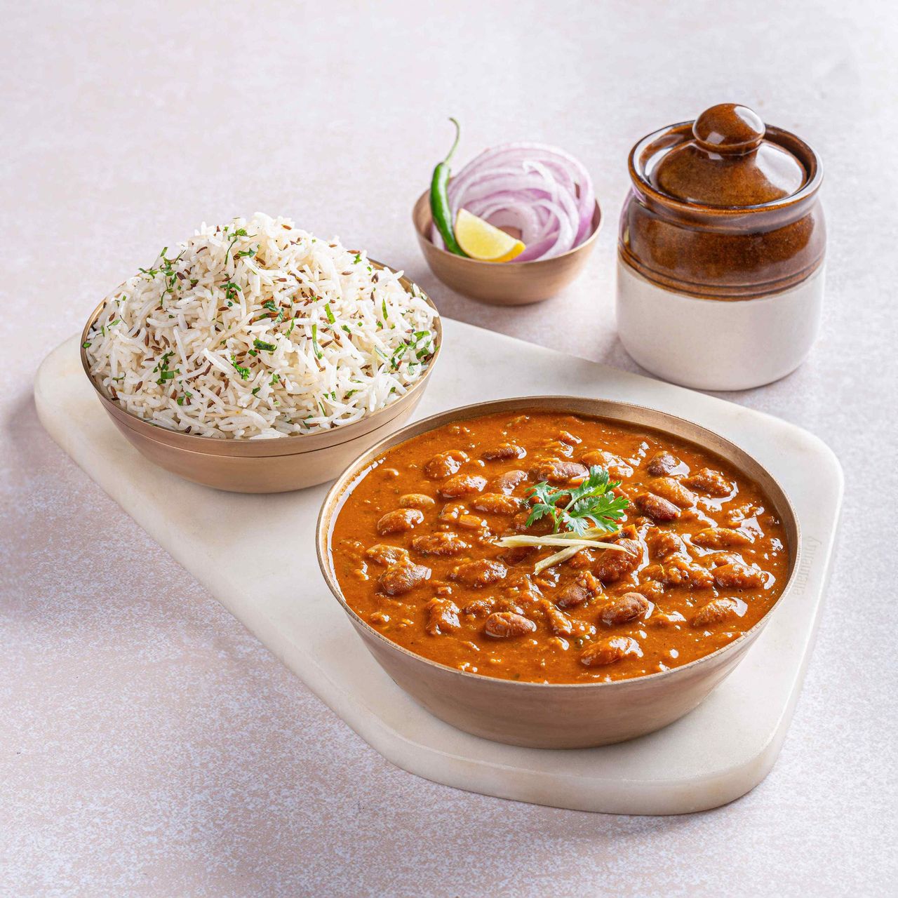 Rajma Masala & Rice       