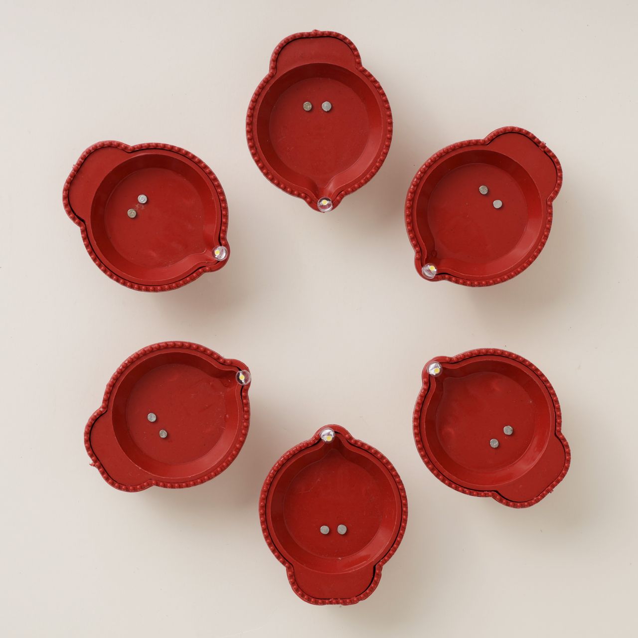 Oye Happy Water Sensor LED Diyas | Pack of 6 pcs