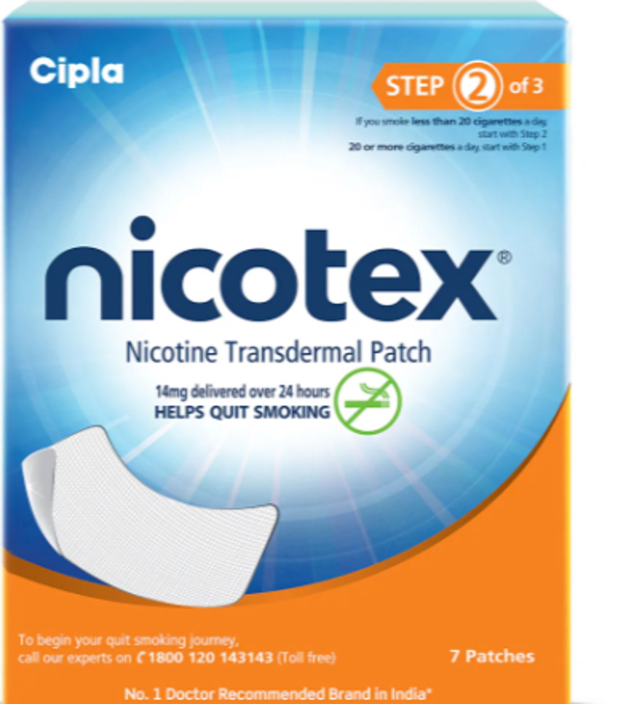 Nicotex 14Mg Transdermal Patch