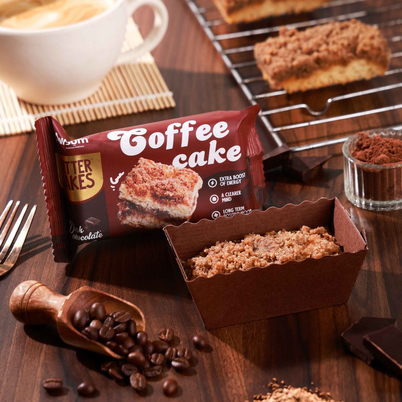 Awsum Beter Bake Coffee Cake Chocolate