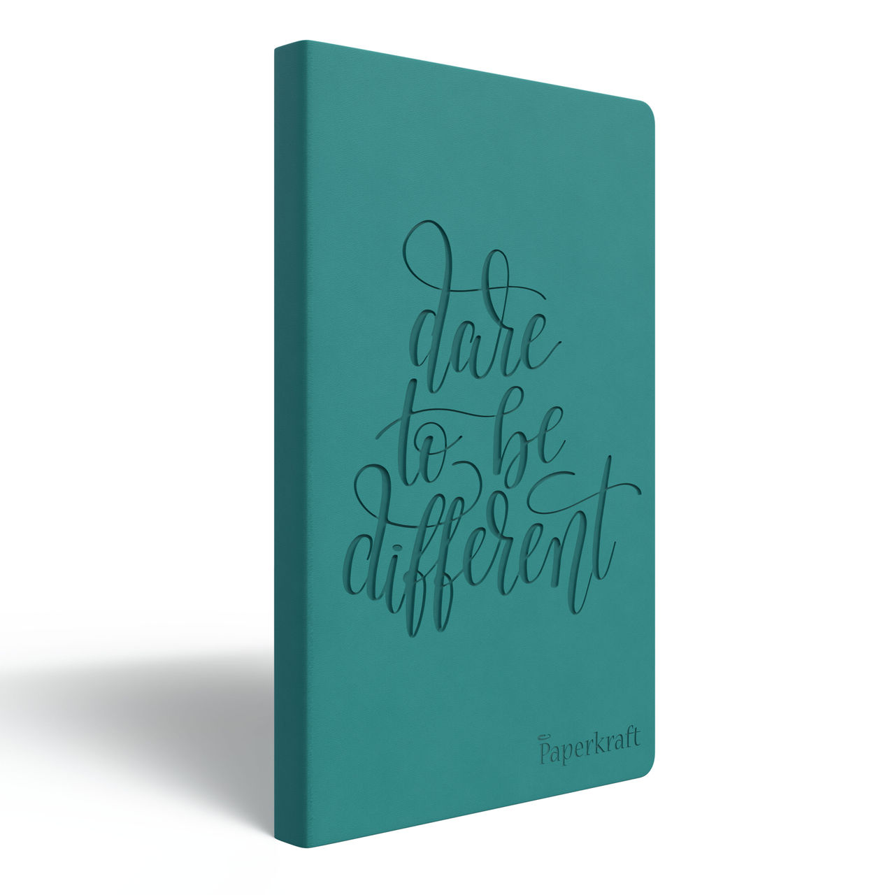 Paperkraft Unruled Debossed PU Notebook (210 x 145mm, 192 Pages)