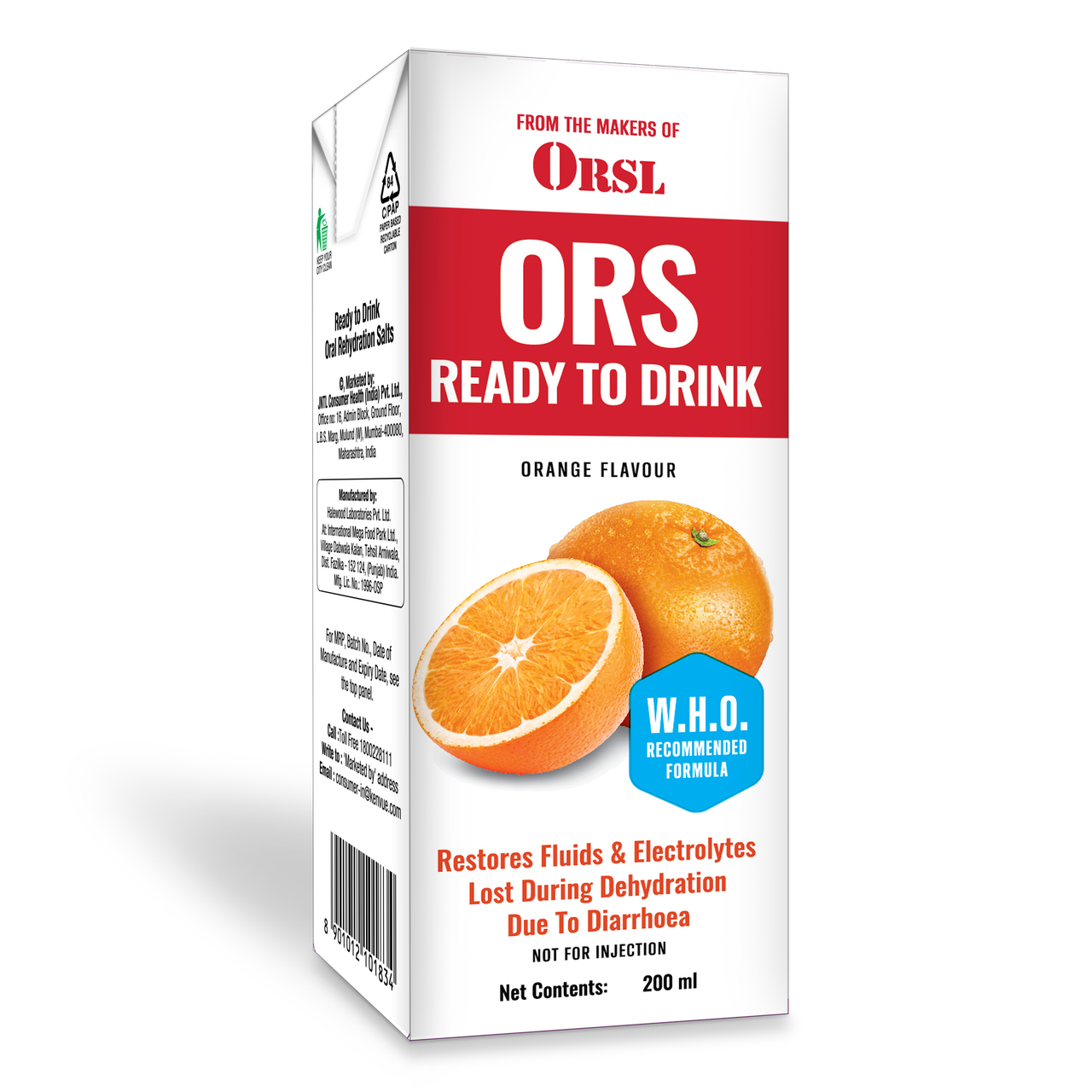 ORSL ORS Orange Ready to Drink