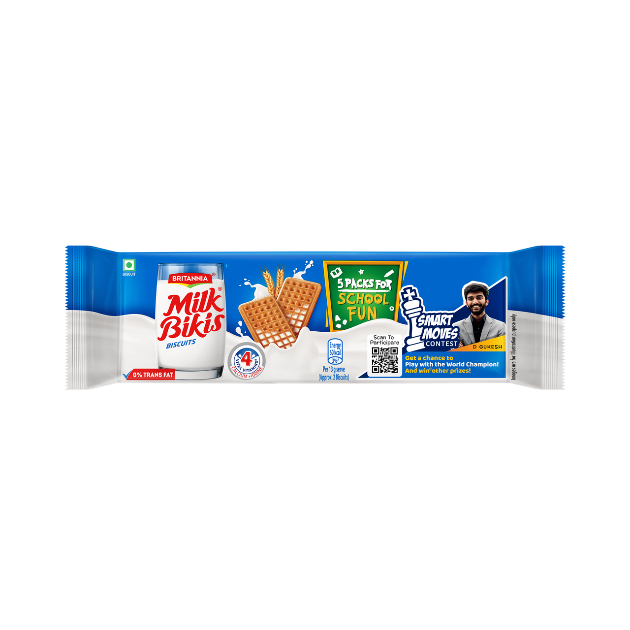 Britannia Milk Bikis Biscuits