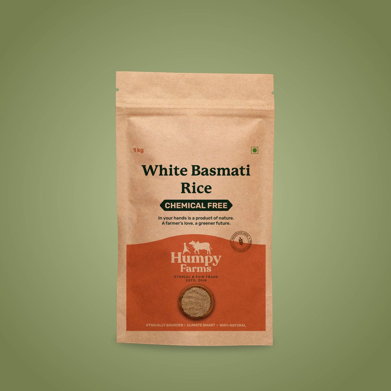 Humpy Farms White Basmati Rice