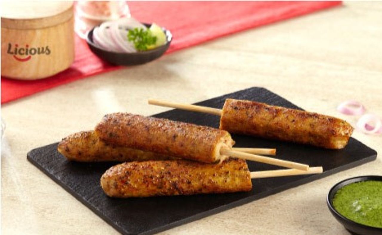 Licious Afghani Murgh Seekh Kebab